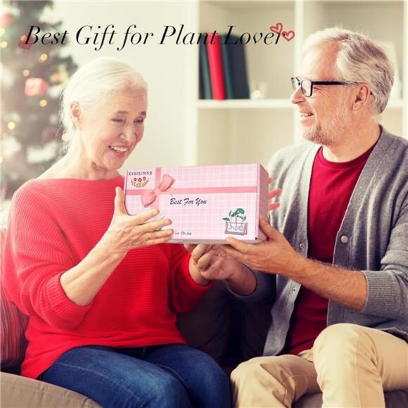 Plant Vase 3 Bulb with Wooden Stand Home Garden Office Decoration Decor - Picture 9 of 12